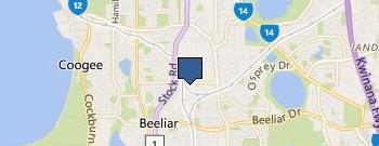 Fremantle Stone location map