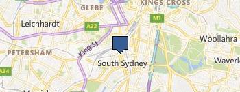 Front Pty Ltd The location map