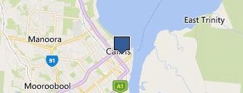 Genesis Cairns City location map