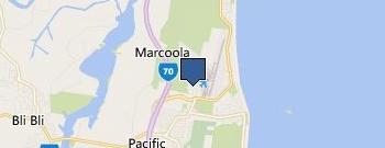 Glass & Security On The Coast location map