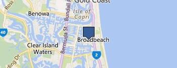 Gold Coast Convention & Exhibition Centre location map