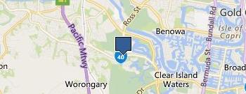 Gold Coast Luxury Vintage Car Hire location map