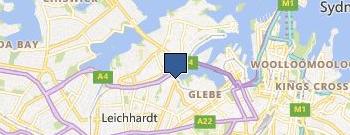 Gosford Quarries location map