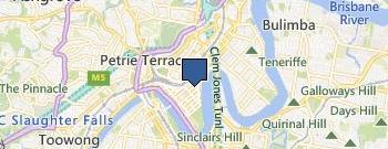 Hanrick Curran location map