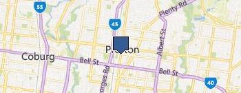 Inspired Printing location map