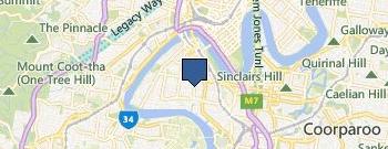 James Noble Family Law location map