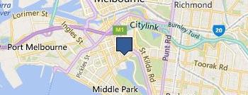 Kent Stringer Interior Design location map
