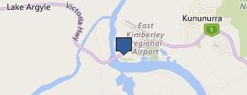 Kimberley Air Tours location map