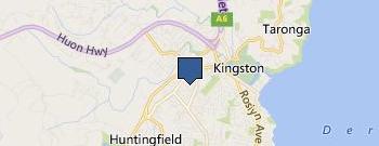Kingston Locksmiths location map