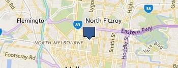 La Mama Theatre location map