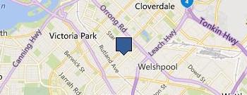 Label Express location map