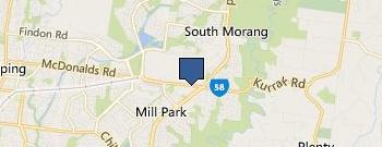 Land & Property Conveyancing Melbourne location map