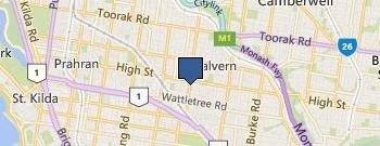 Liston Landers location map