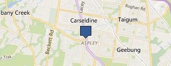 LJ Hooker Aspley location map