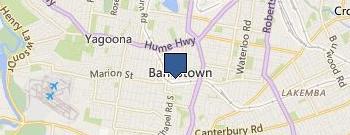 LJ Hooker Bankstown location map