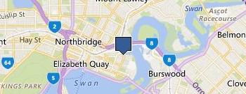 LJ Hooker City Residential location map