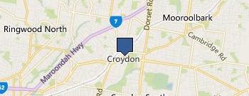 LJ Hooker Croydon location map