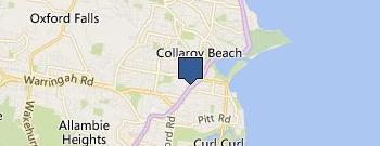 LJ Hooker Dee Why location map