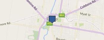 LJ Hooker Dubbo location map