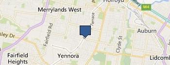 LJ Hooker Guildford location map