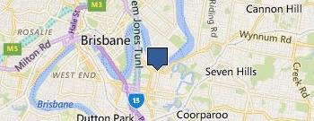 LJ Hooker Kangaroo Point location map