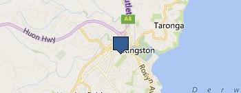 LJ Hooker Kingston location map