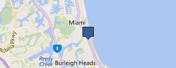 LJ Hooker Miami location map