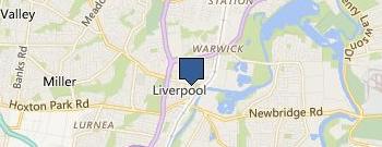 LJH Commercial Liverpool location map