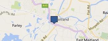 Maitland Lock Pro location map