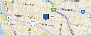 Malvern Framing Gallery location map