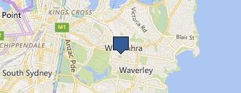 Massage & Osteopathy location map