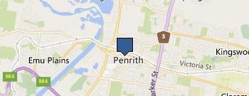Master Coaching Penrith location map