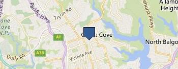 McCarroll's Citroen, Alfa & FIAT Service location map