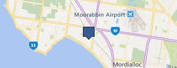 Mentone Grammar School location map