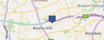 Moreton Hire location map