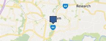 Nillumbik Shire Council Halls location map