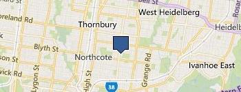 Northcote Aquatic & Recreation Centre location map