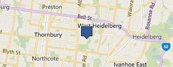 Northcote Indoor Sports location map