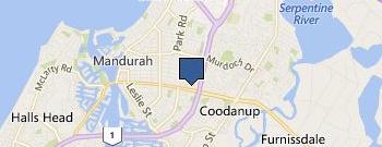 Out And About Camper Trailer Hire location map