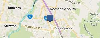 Ozsports Springwood location map