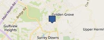 P A Plumbers location map