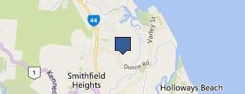Pacific Kitchens location map