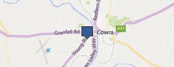Paintball Albury Wodonga location map