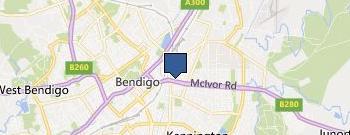 Physiotherapy Centre Bendigo location map