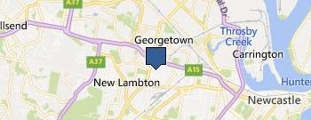 Planet Fitness Lambton location map