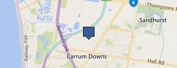 Shamrock Roofing location map