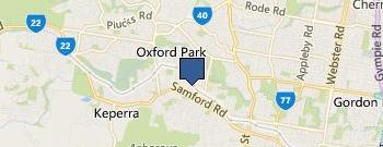 Silverback Concreting location map