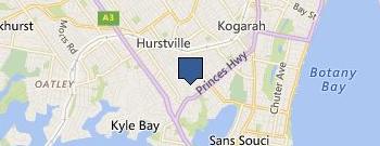 Snake Racing location map
