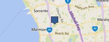 Sorrento Bowling Club location map