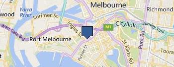 South Melbourne Tyres location map